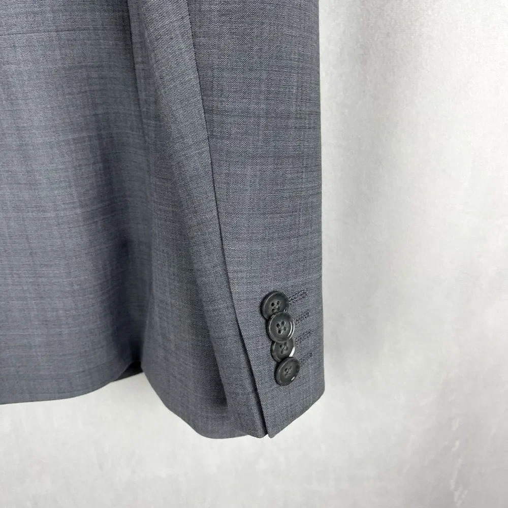 EXPRESS Men Extra Slim Solid Performance Blend Su… - image 9